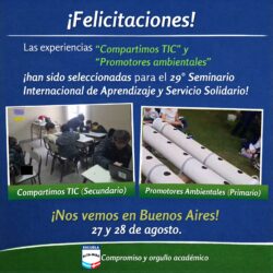 Experiencias seleccionadas en el Seminario Internacional CLAYSS