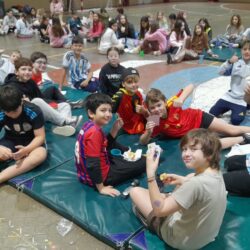 Una experiencia de campamento que superó la lluvia